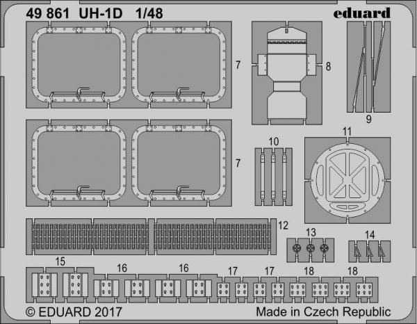 Eduard 49861 UH-1D KITTY HAWK 1/48