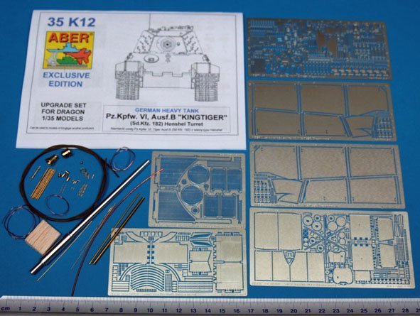 Aber 35K12 Pz.Kpfw. VI, Ausf.B (Sd.Kfz. 182) King Tiger (Henschel Turret) (1:35)