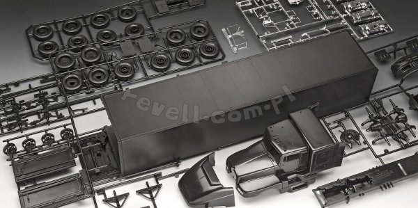 Revell 07731 AC/DC Power Up Tour Truck - Trailer 1/32