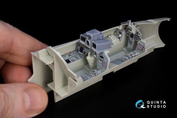 Quinta Studio QD+48262 Tornado IDS Italian 3D-Printed &amp; coloured Interior on decal paper (Revell) (with 3D-printed resin parts) 1/48