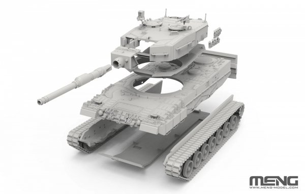 Meng Model 72-009 German Main Battle Tank Leopard 2 A4 1/72