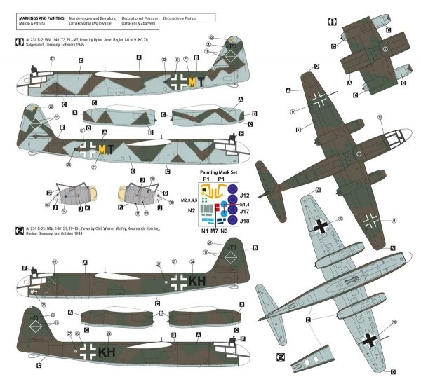 Hobby 2000 48009 Arado 234 B-2 First Jets 1/48