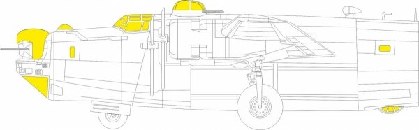 Eduard BIG49423 B-24J PART I HOBBY BOSS 1/48