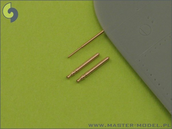 Master AM-72-010 Bf 109 F, G1 - G4 armament set (MG 17 tips) &amp; Pitot Tube
