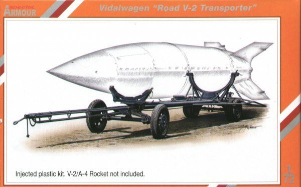 Special Armour 72009 Vidalwagen Street V-2 Transporter (1:72) 
