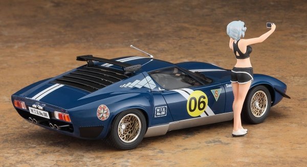 Hasegawa SP556 Wild Egg Girls Lamborghini Jota SVR &quot;Sasha Ilyushina&quot; w/Figure 1/24