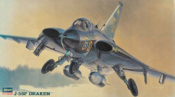 Hasegawa BP1 J-35F Draken 1/72