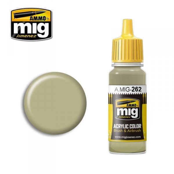 AMMO of Mig Jimenez 0262 - IJN Ash Grey 17ml