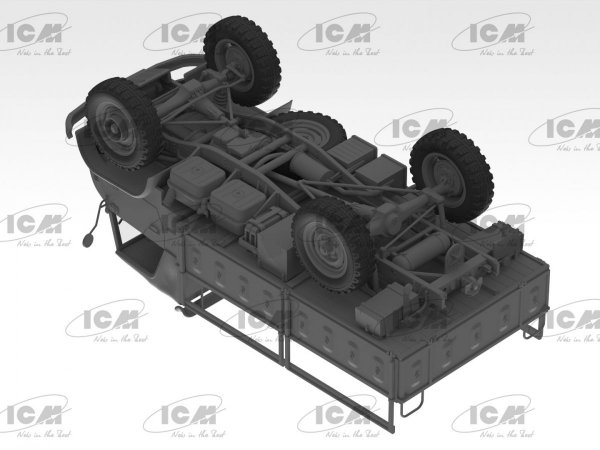 ICM 35135 Unimog S 404 German military truck 1/35