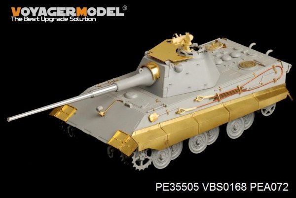 Voyager Model PE35505 WWII German E-50 Tank for TRUMPETER 01536 1/35