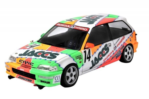 Nunu PN24021 HONDA Civic EF9 '92 JTC (AIDA) 1/24