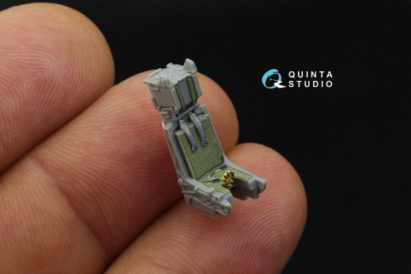 Quinta Studio QD72031 F-14D 3D-Printed &amp; coloured Interior on decal paper (GWH) 1/72