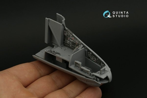 Quinta Studio QDS-48295 Mi-35M 3D-Printed &amp; coloured Interior on decal paper (Zvezda) (Small version) 1/48