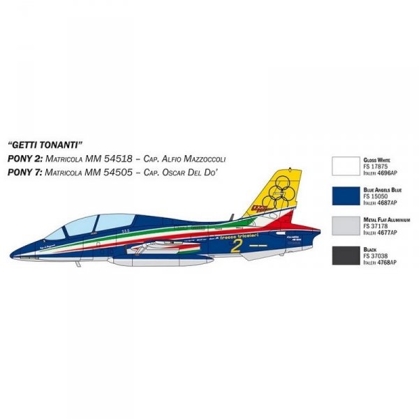 Italeri 1461 AERMACCHI MB-339 &quot;60th P.A.N.Anniv.&quot; 1/72