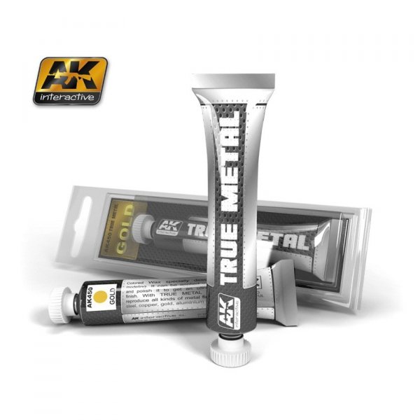AK Interactive AK450 True Metal Gold