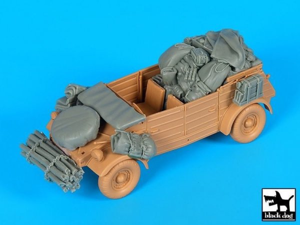 Black Dog T35219 Kübelwagen Africa Corps accessories set 1/35