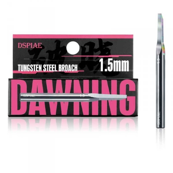 DSPIAE XPB-15 Dawning Tungsten Steel Push Broach 1.5mm / Rysik ze stali wolframowej