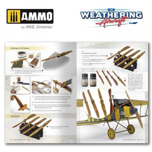 Ammo of Mig 5219 The Weathering Aircraft Issue 19. WOOD (English)