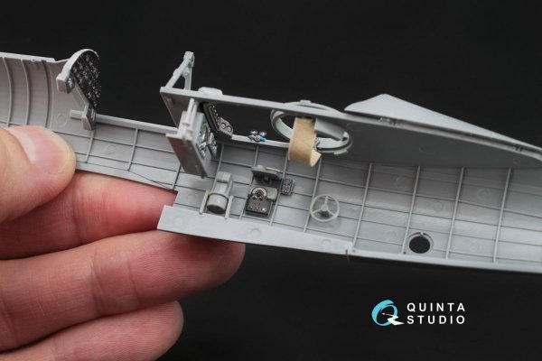 Quinta Studio QD48017 Su-2 3D-Printed &amp; coloured Interior on decal paper (for Zvezda kits) 1/48
