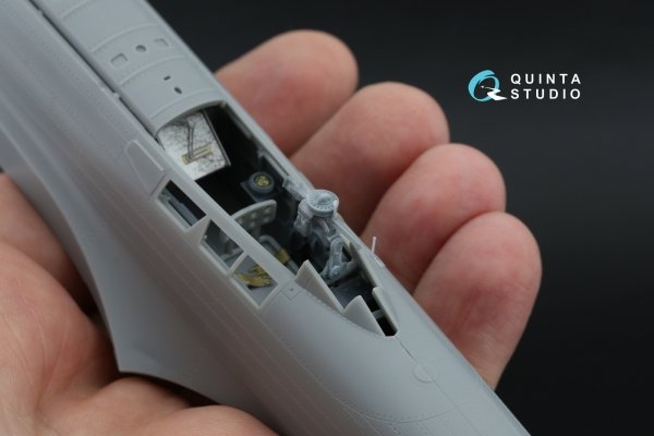 Quinta Studio QD+48574 Fairey Battle Mk.I 3D-Printed &amp; coloured Interior on decal paper (Trumpeter) (with 3D-printed resin parts) 1/48