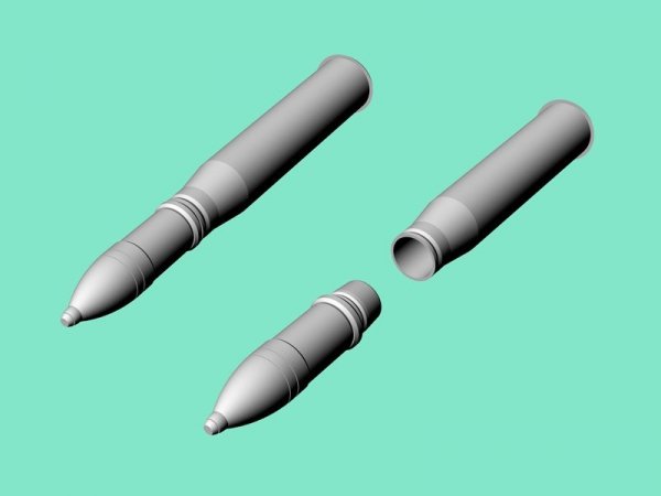 Eureka XXL AB-352 7,5 cm Ammo for Kw.K.40/Stu.K.40 L/43 and L/48 (1:35)