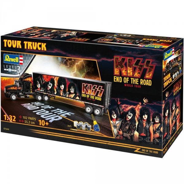 Revell 07644 KISS End Of The Road World Tour - Zestaw modelarski z akcesoriami 1/32
