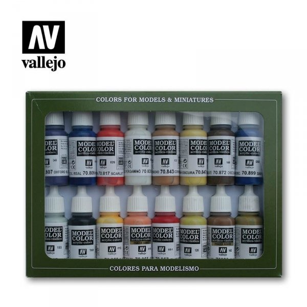 Vallejo 70147 American Colonial set 16x17ml