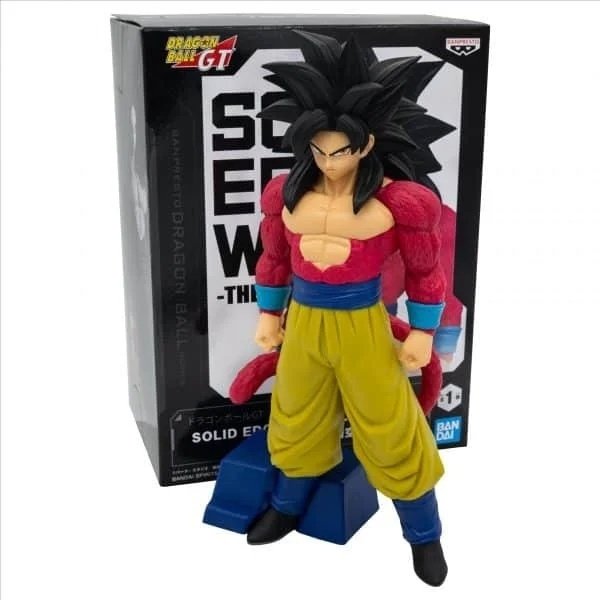 Bandai BP29903 BANPRESTO DRAGON BALL GT SOLID EDGE WORKS SUPER SAIYAN 4 SON GOKU