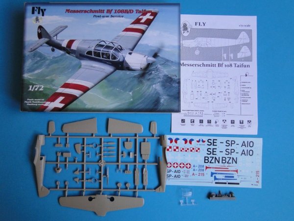 Fly 72029 Messerschmitt Bf 108B/D Taifun 1:72