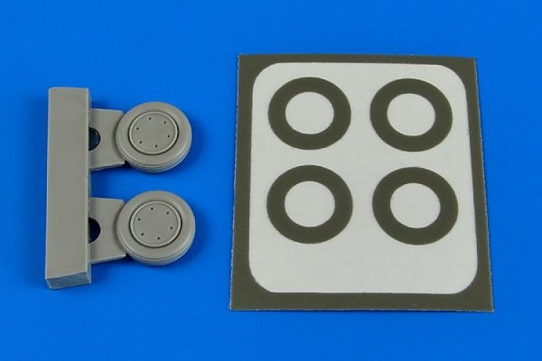 Aires 7334 F4F Wildcat wheel paint masks 1/72 Hasegawa