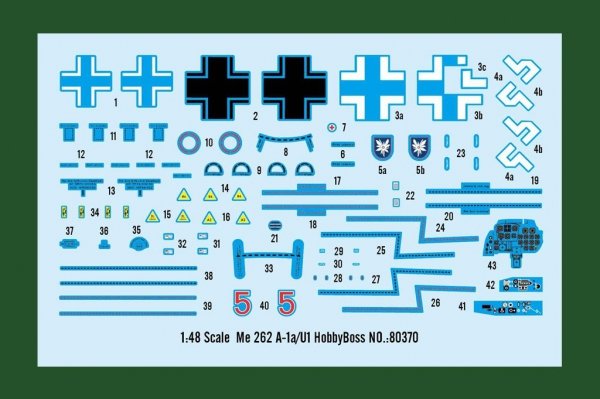 Hobby Boss 80370 Me 262 A-1a/U1 (1:48)
