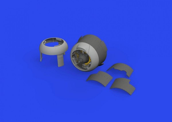 Eduard 648825 F4F-3 engine mid PRINT EDUARD 1/48
