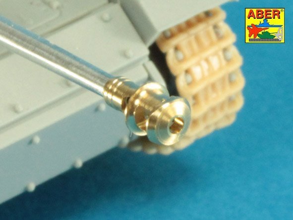Aber 72L-65 German StuK.40 L/48 7,5 cm Bartel with middle model muzzle brake for StuG. III Ausf.G late &amp; StuG. IV - early (1:72)