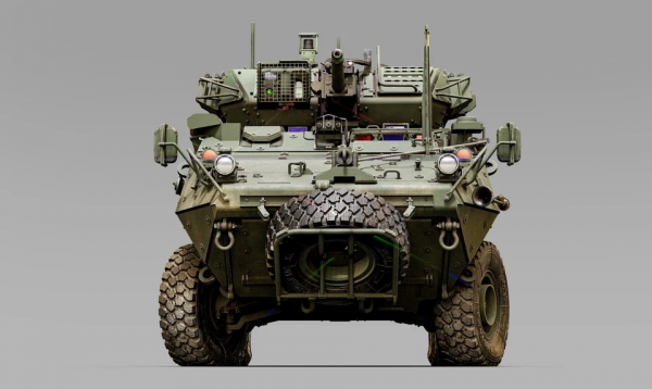 Zimi Model 35046 M1296 Stryker ICV-Dragoon w/ESA MWO Upgrade 1/35