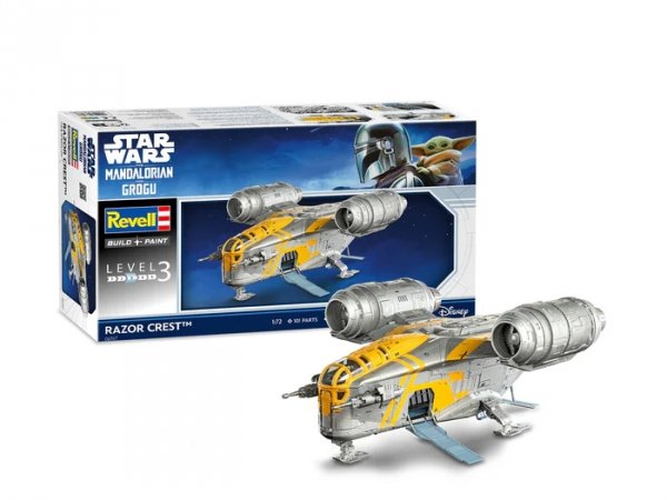 Revell 06747 Star Wars: Razor Crest The Mandalorian and Grogu 1/72