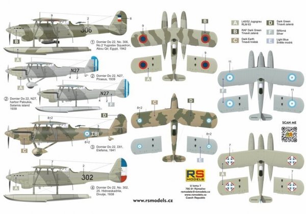 RS Models 92281 Dornier Do 22 1/72