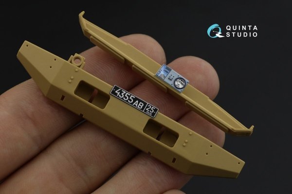Quinta Studio QD35026 Ural 63095 TYPHOON-U 3D-Printed &amp; coloured Interior on decal paper (for RPG-model kit) 1/35