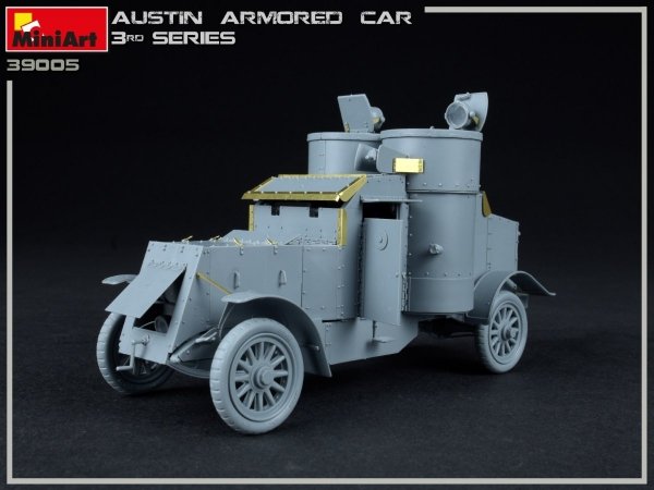 MiniArt 39005 AUSTIN ARMORED CAR 3rd SERIES: UKRAINIAN, POLISH, GEORGIAN, ROMANIAN SERVICE. INTERIOR KIT 1/35