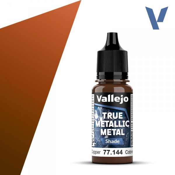 Vallejo 77144 Ancient Copper - True Metallic Metal - Shade 18ml