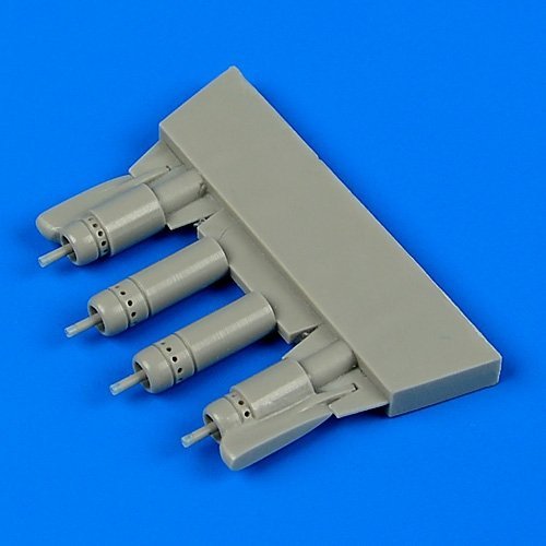 Quickboost QB48672 F4U-5 Corsair gun barrels with pylons Hasegawa 1/48