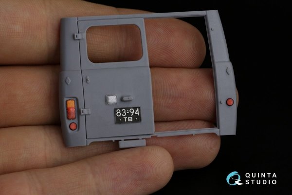 Quinta Studio QD35040 UAZ-452 3D-Printed &amp; coloured Interior on decal paper (Zvezda) 1/35