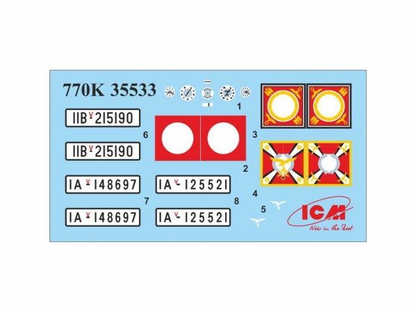 ICM 35533 Typ 770K (W150) Tourenwagen 1/35