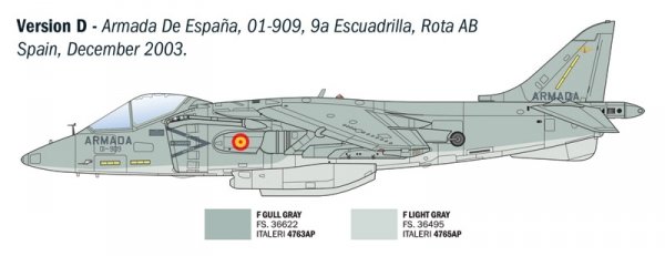 Italeri 90193 AV-8B Harrier II 1/72