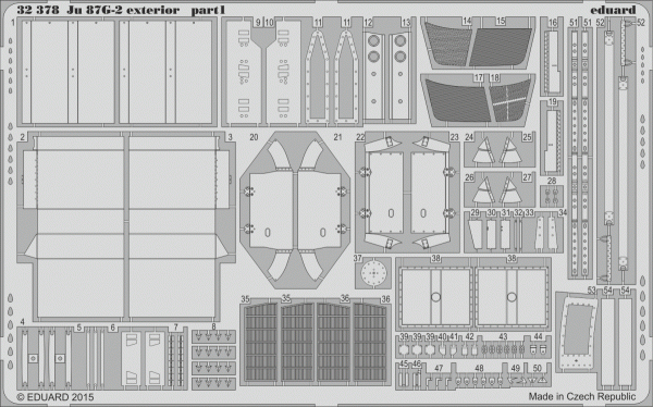 Eduard 32378 Ju 87G-2 exterior 1/32 TRUMPETER