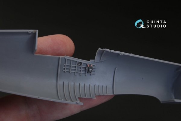 Quinta Studio QD48110 F4U-1 Corsair (Bird cage) 3D-Printed &amp; coloured Interior on decal paper (for Tamiya kit) 1/48