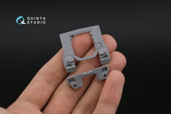 Quinta Studio QD72087 Typhoon-K 3D-Printed &amp; coloured Interior on decal paper (Zvezda) 1/72