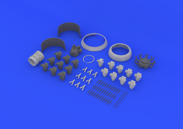 Eduard 632032 F4U-1 engine 1/32 (Tamiya)
