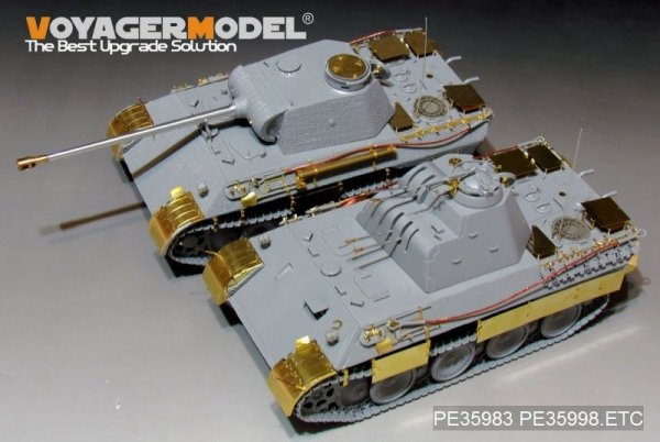 Voyager Model PE35998 WWII German FlaKPanzer V FlaKvierling 20mm MG 151/20 Basic For TAKOM 2105 1/35