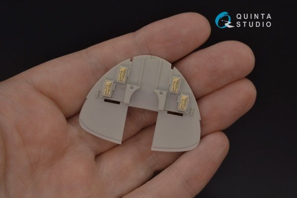 Quinta Studio QD32070 Me 262B1a/U-1 3D-Printed &amp; coloured Interior on decal paper (Trumpeter) 1/32