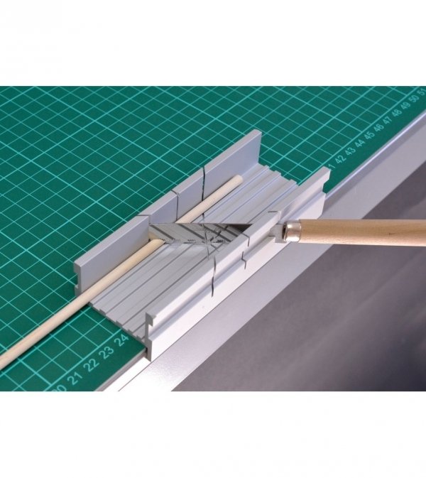 ARTESANIA LATINA 27031 Aluminiowe korytko do cięcia kątowego